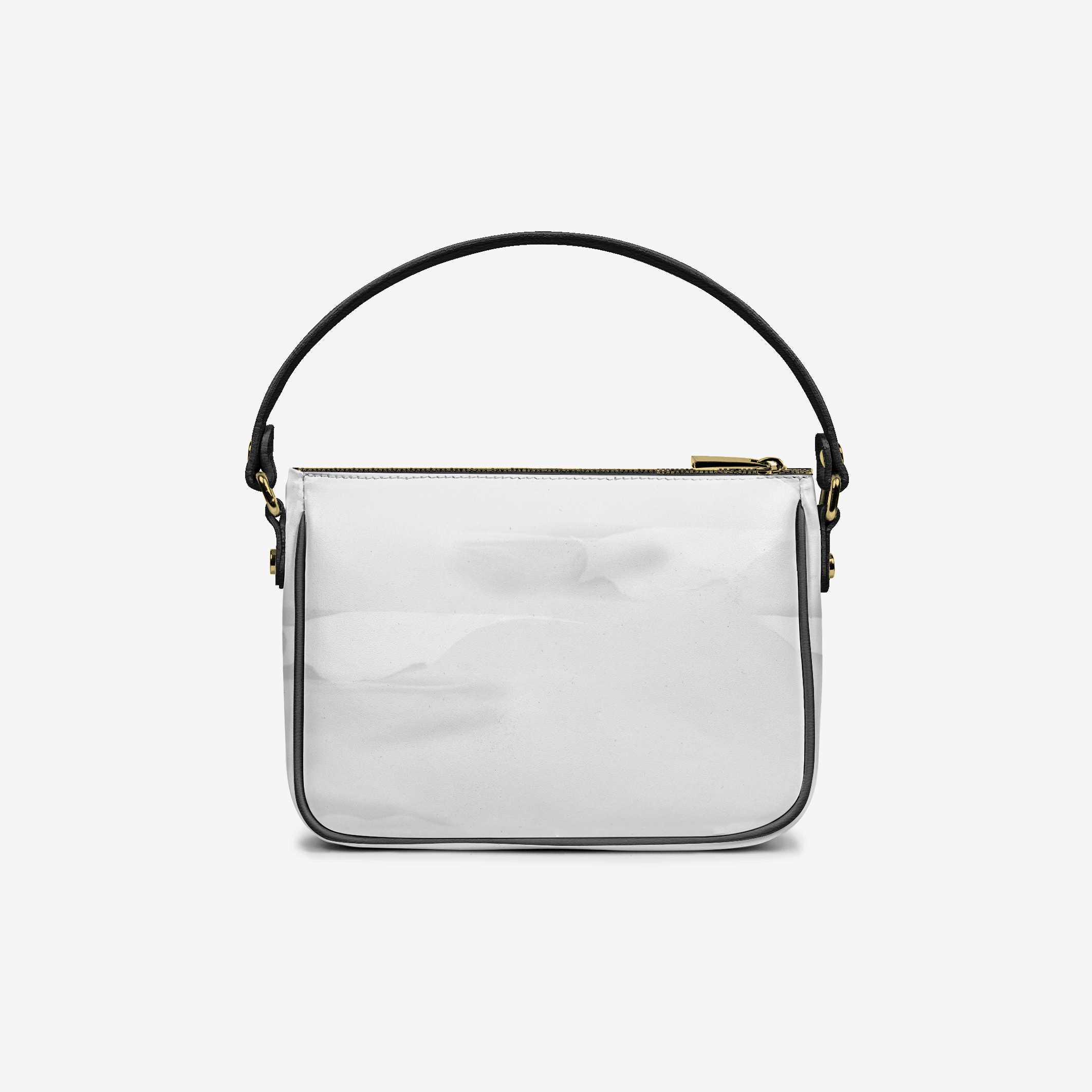 Handbag BYMANYC ® New York – Couture Vegan Vertical Band in Midnight Gold - BYMANYC ® New York  