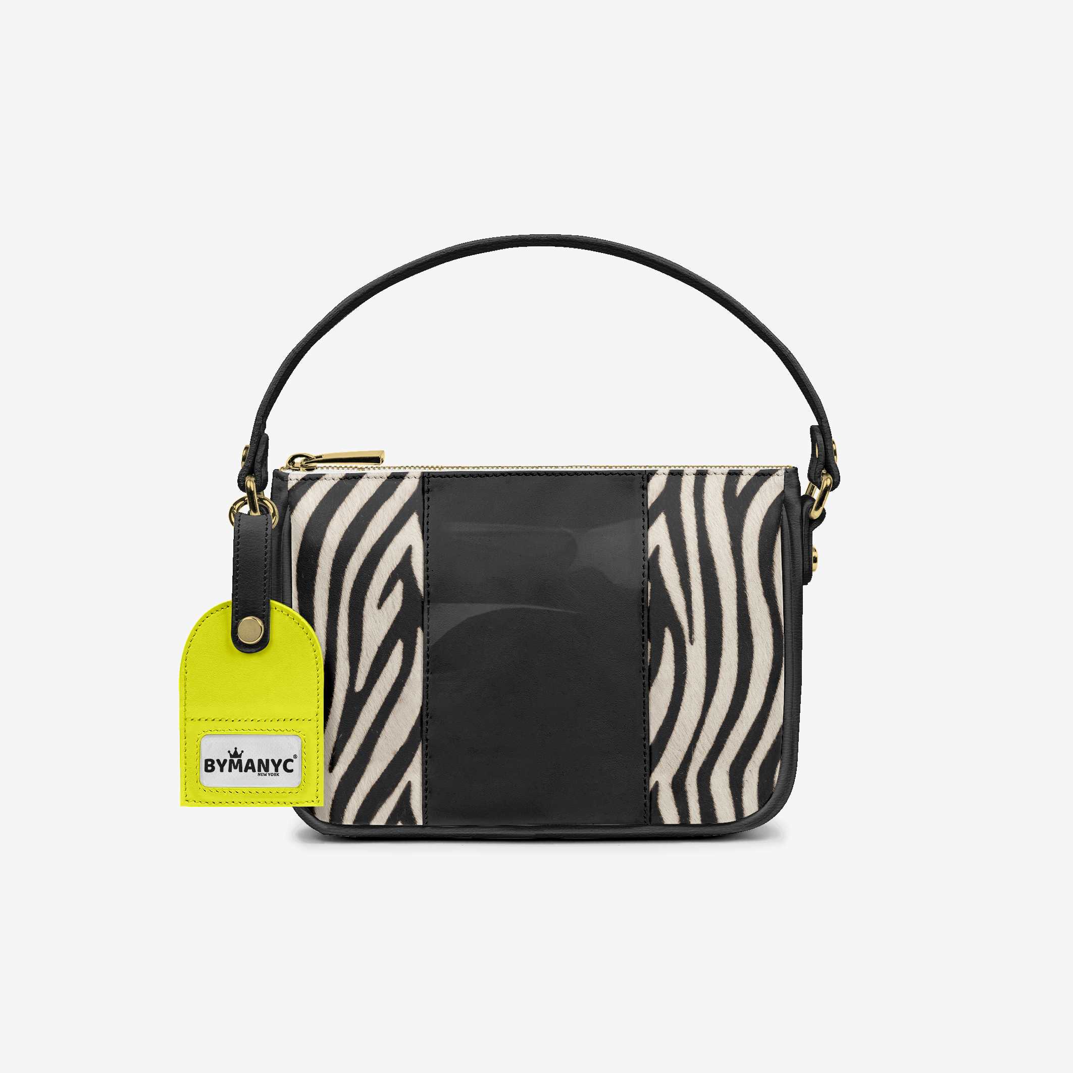 Handbag BYMANYC ® New York – Luxe Pendant Vertical Band in Ruby & Onyx - BYMANYC ® New York  
