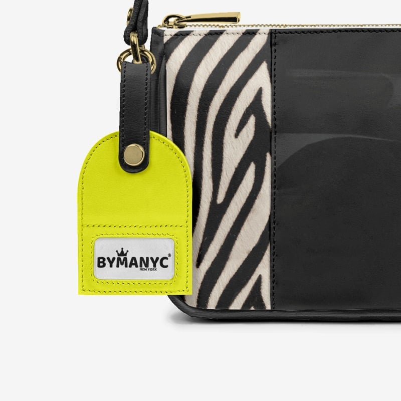  Handbag BYMANYC ® New York – Luxe Pendant Vertical Band in Ruby & Onyx  NYC Wholesale Boutique Inventory - No MOQ & Ready to Ship