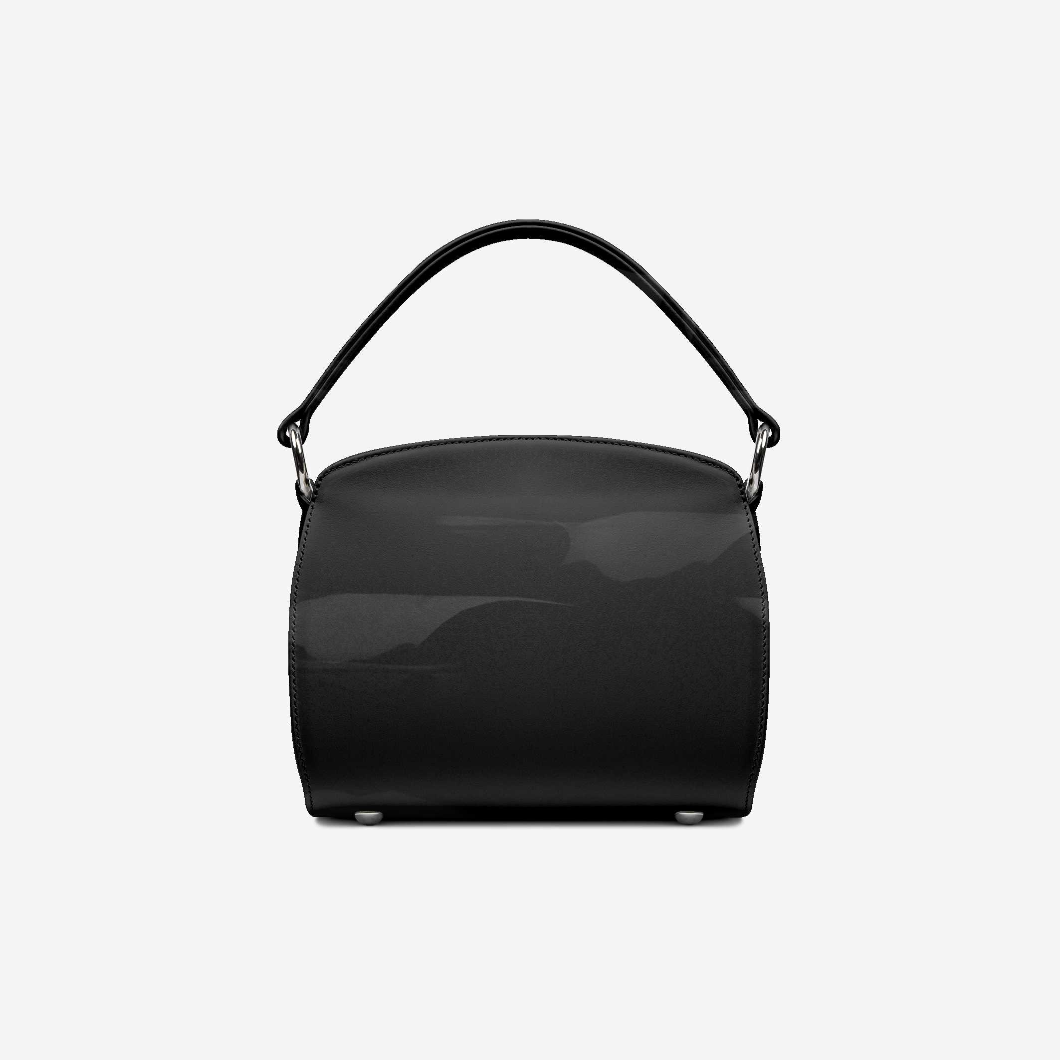  Handbag BYMANYC ® New York – Vegan Couture Trunk Mini in Manhattan Black  NYC Wholesale Boutique Inventory - No MOQ & Ready to Ship