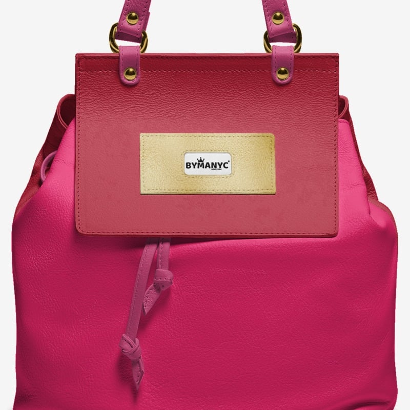  Handbag Vegan SOHO PINK – BYMANYC ® New York Made in Italy  NYC Wholesale Boutique Inventory - No MOQ & Ready to Ship