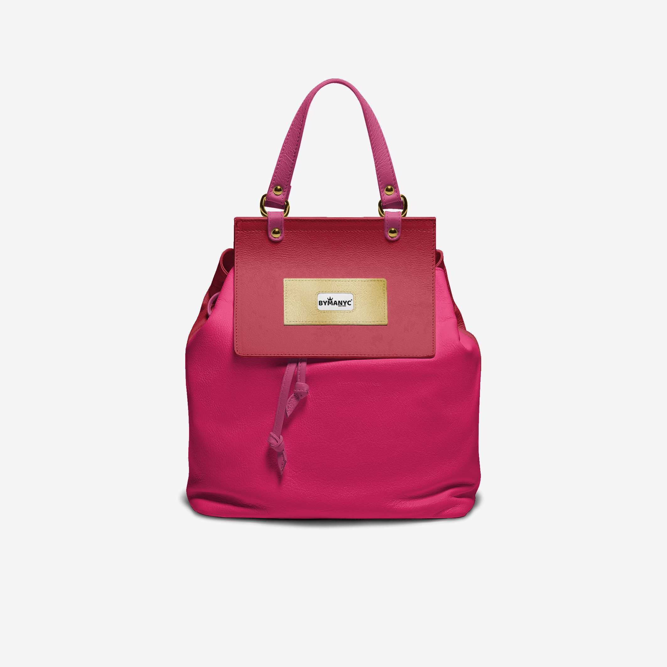  Handbag Vegan SOHO PINK – BYMANYC ® New York Made in Italy  NYC Wholesale Boutique Inventory - No MOQ & Ready to Ship
