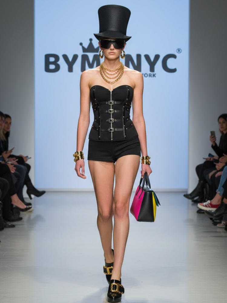  Hardware-Detail Sculpt Corset • BLEECKER New Collection BYMANYC ® New York  NYC Wholesale Boutique Inventory - No MOQ & Ready to Ship