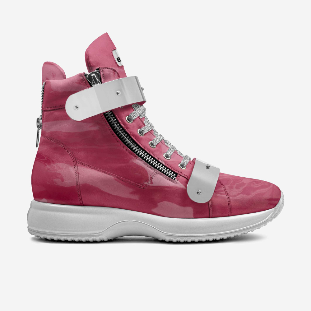  High Top Sneakers Unisex HARLEM Couture BYMANYC ® New York  NYC Wholesale Boutique Inventory - No MOQ & Ready to Ship