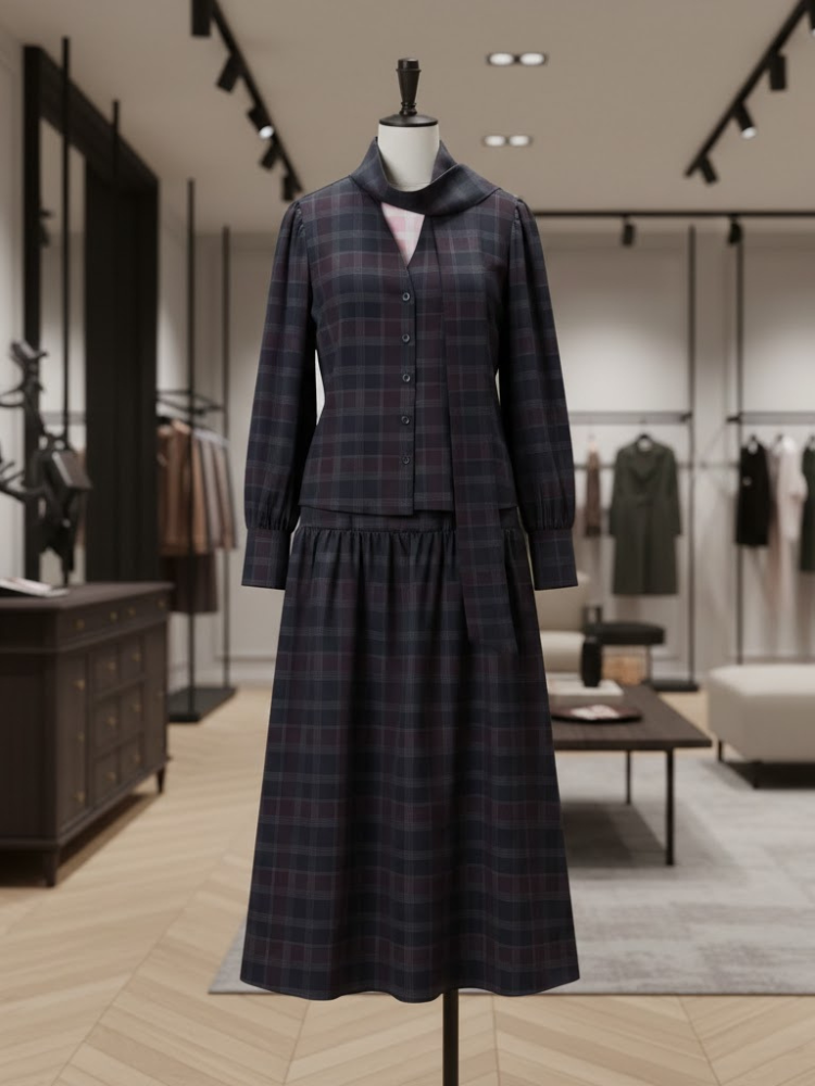  Highland Plaid Set • CHELSEA New Collection BYMANYC ® New York  NYC Wholesale Boutique Inventory - No MOQ & Ready to Ship
