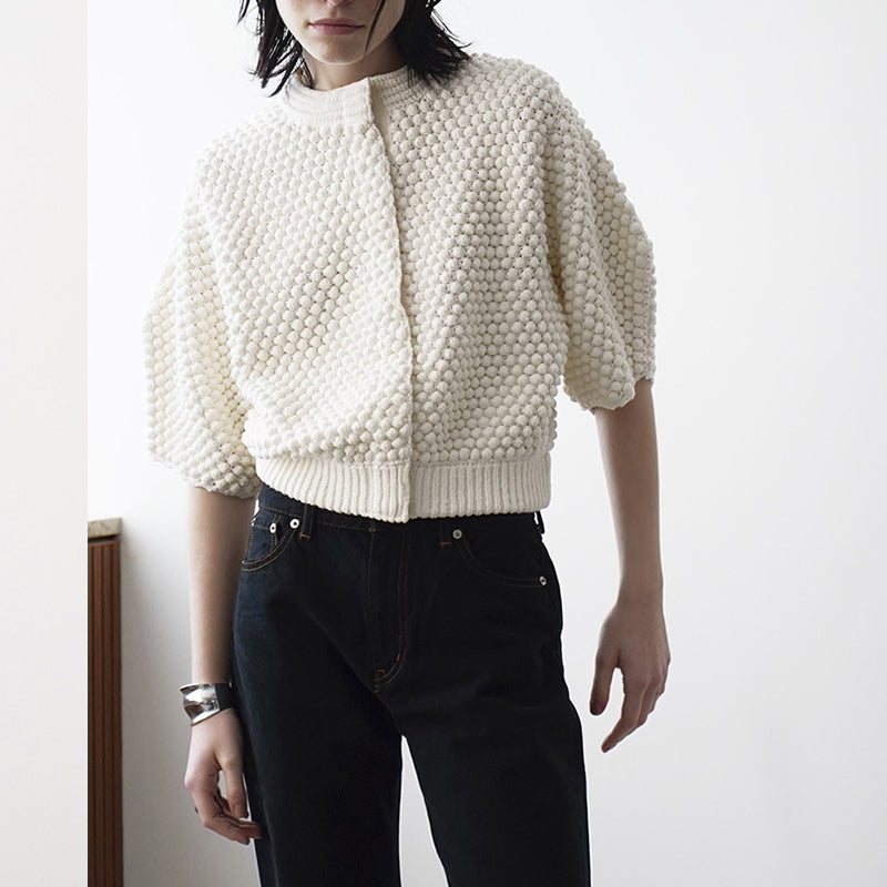 Honeycomb Cardigan, East Village | Women - BYMANYC ® New York - BYMANYC ® New York  