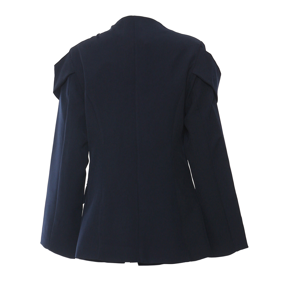 Irregular-Cut Suit Jacket For Women Deep Blue, Wall Street, BYMANYC New York. - BYMANYC ® New York  