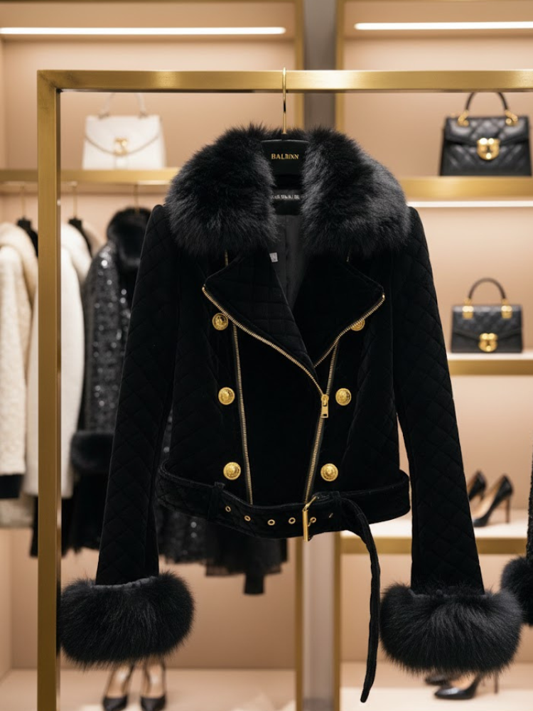 Jacket Black Women TRIBECA NYFW Collection BYMANYC ® New York - BYMANYC ® New York  