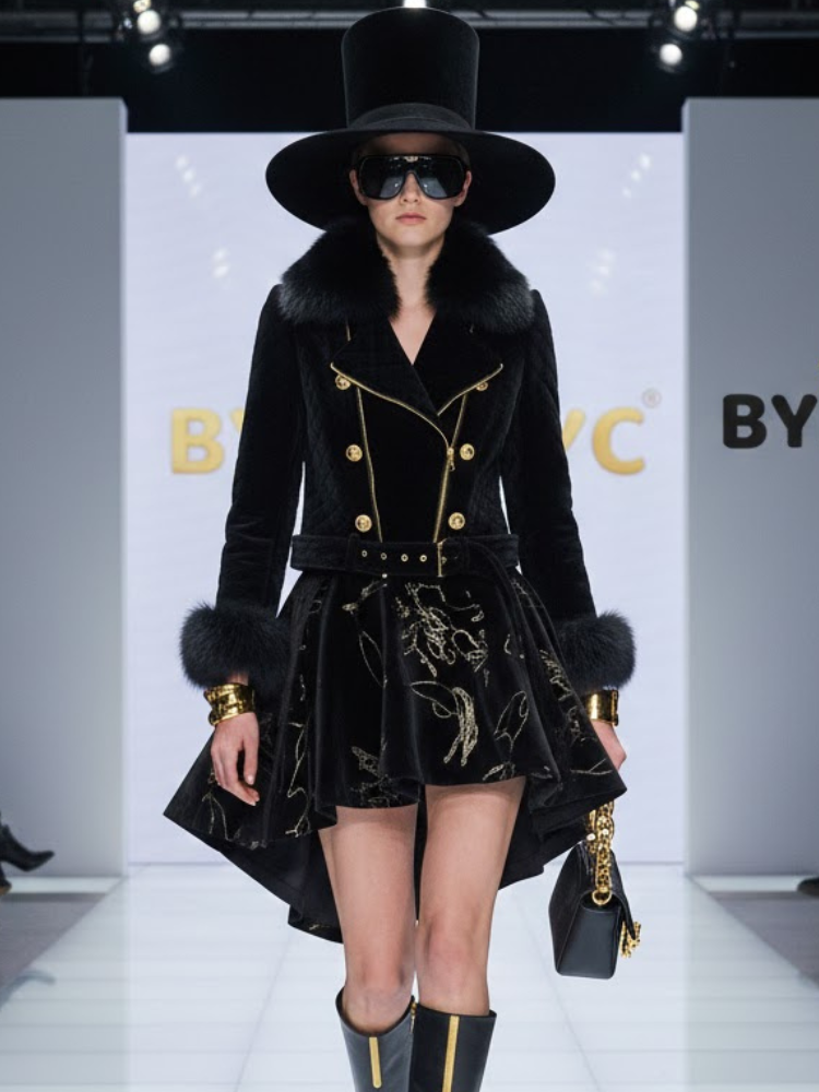 Jacket Black Women TRIBECA NYFW Collection BYMANYC ® New York - BYMANYC ® New York  