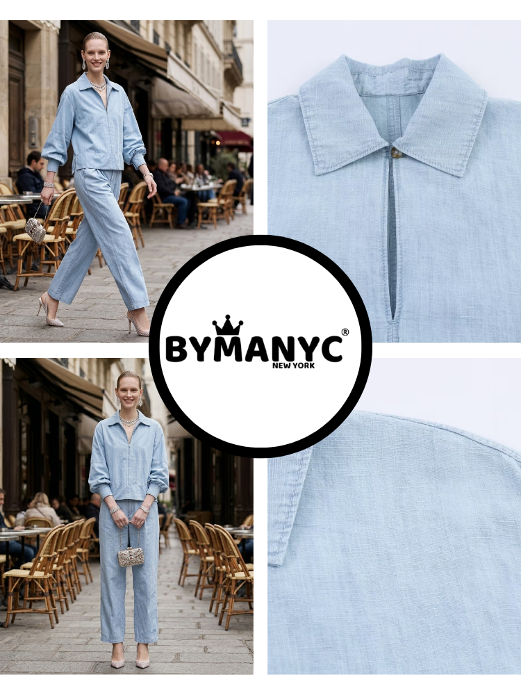  Jacket & Pants Set Women's OPÉRA MAGNIFIQUE New Collection PARIS LE MARAIS BYMANYC ® New York  NYC Wholesale Boutique Inventory - No MOQ & Ready to Ship