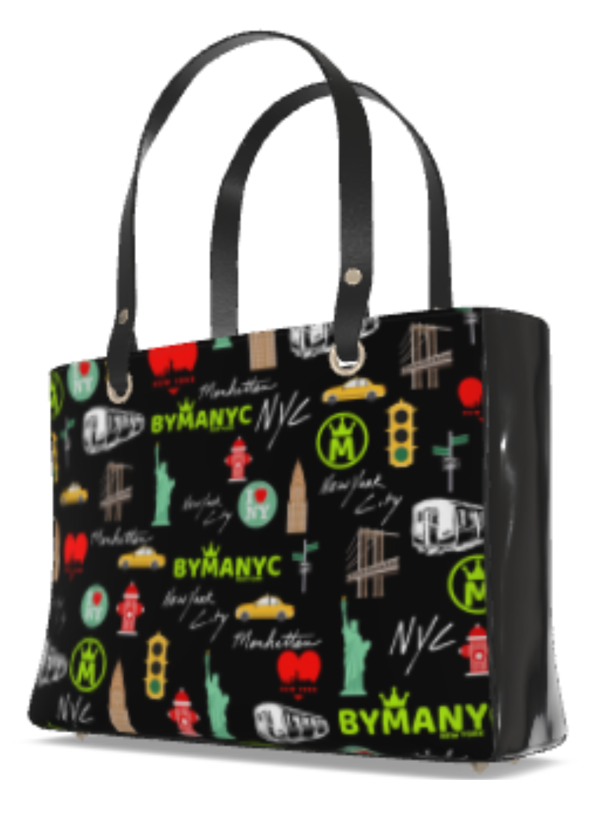 LA VIE EN ROSE Manhattan Handbag BYMANYC ® New York Vegan Elegance - BYMANYC ® New York  
