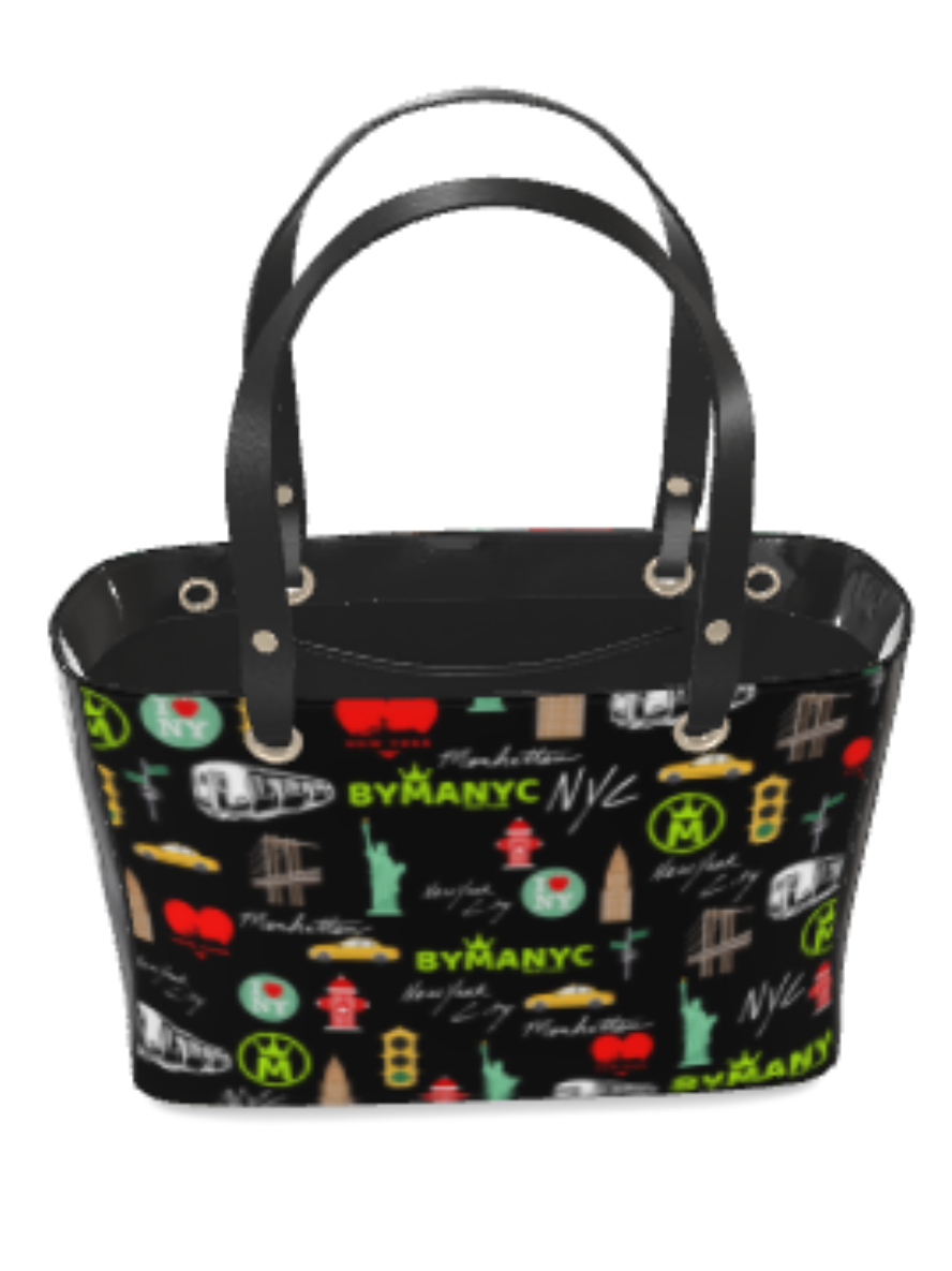 LA VIE EN ROSE Manhattan Handbag BYMANYC ® New York Vegan Elegance - BYMANYC ® New York  