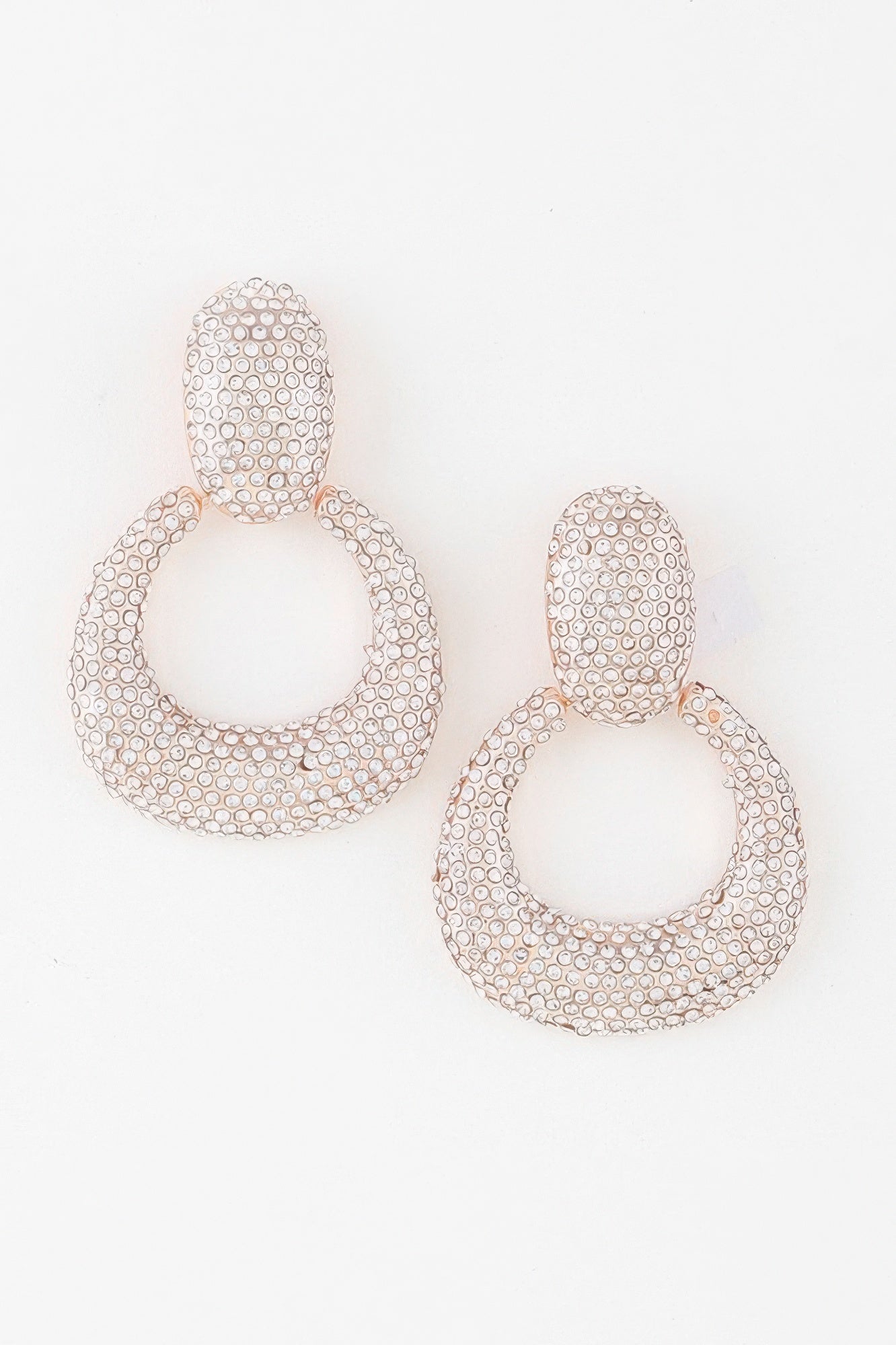  LINCOLN CENTER Bejeweled Hoop Drop Earrings: NYFW BYMANYC ® New York  NYC Wholesale Boutique Inventory - No MOQ & Ready to Ship