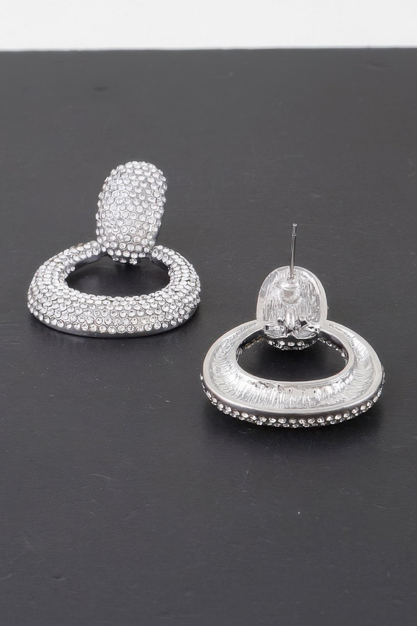  LINCOLN CENTER Bejeweled Hoop Drop Earrings: NYFW BYMANYC ® New York  NYC Wholesale Boutique Inventory - No MOQ & Ready to Ship