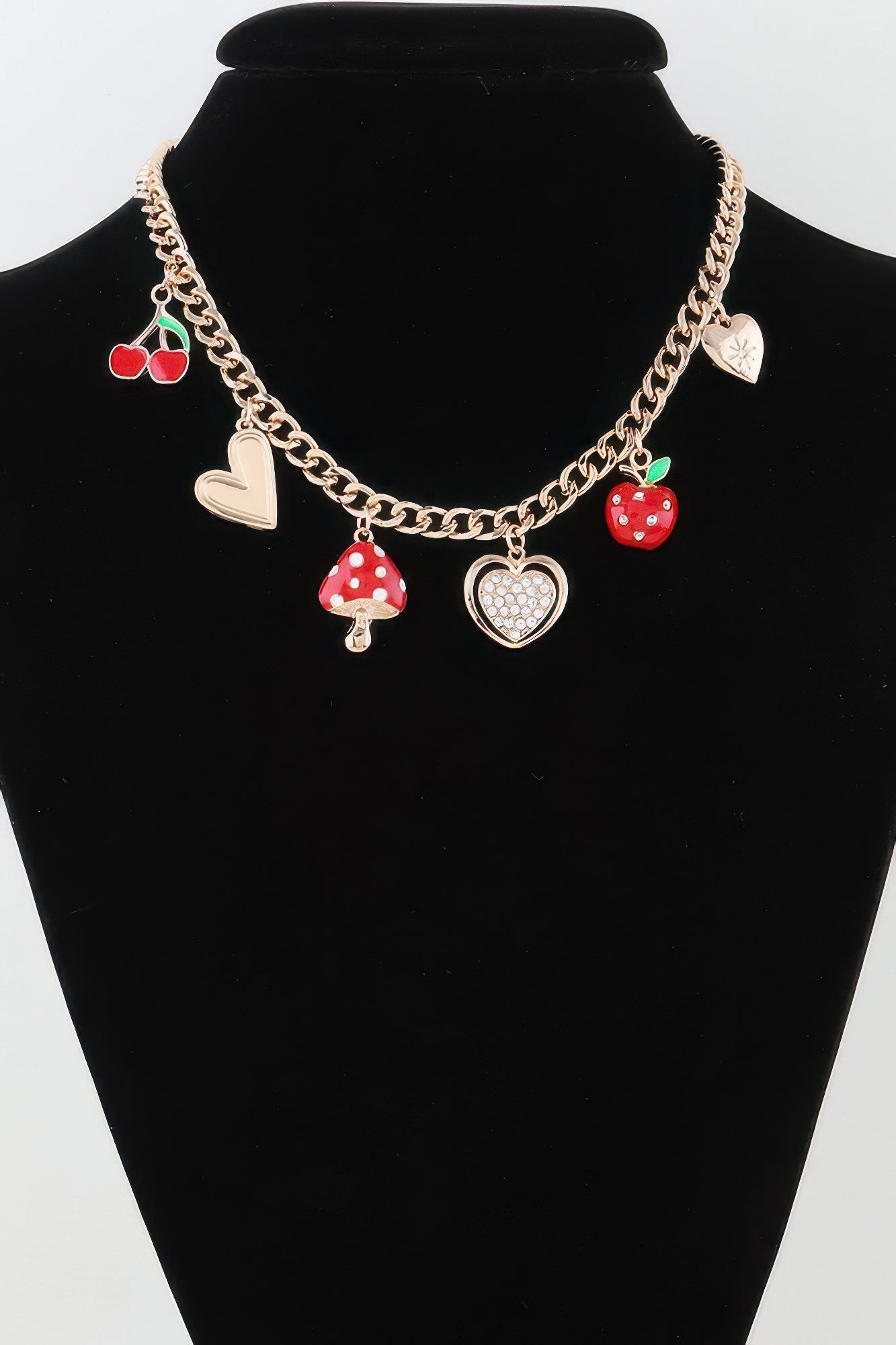  LITTLE ITALY Sweet Charms Chain Necklace: NYFW BYMANYC ® New York  NYC Wholesale Boutique Inventory - No MOQ & Ready to Ship