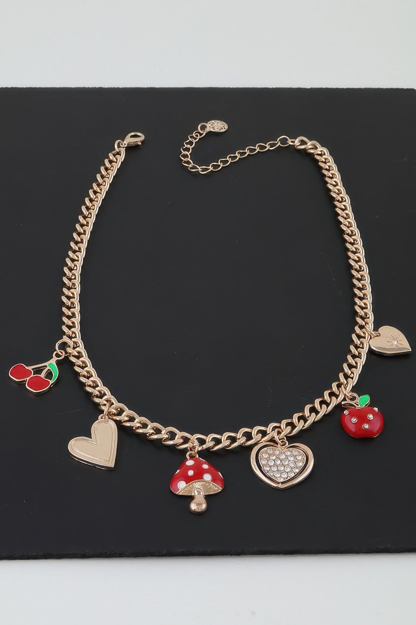  LITTLE ITALY Sweet Charms Chain Necklace: NYFW BYMANYC ® New York  NYC Wholesale Boutique Inventory - No MOQ & Ready to Ship