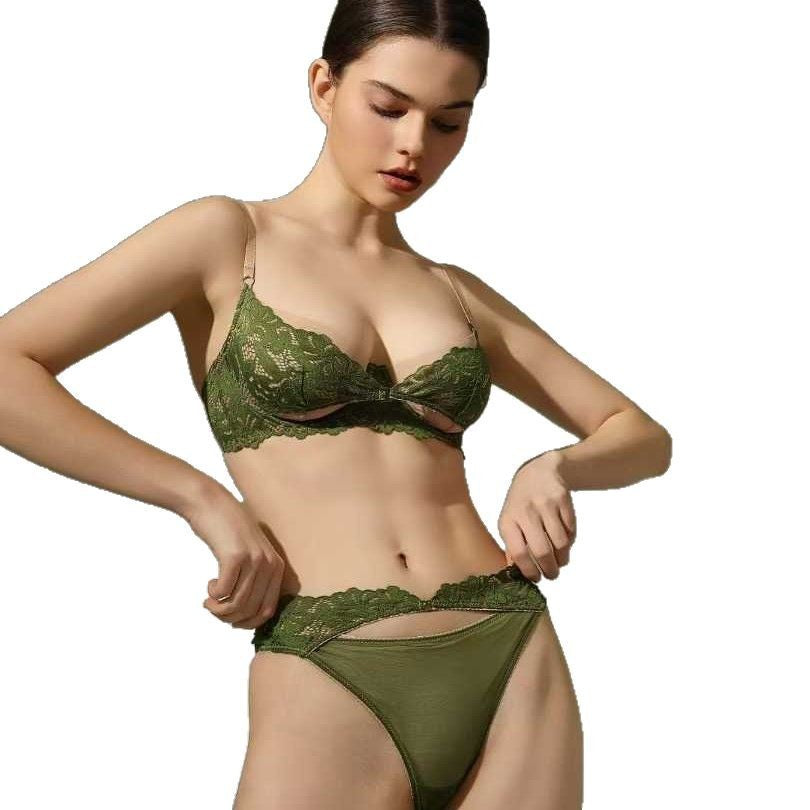 Lace Bra Set with Ultra-Thin Cup For Women, Minimizer Push-Up, Midtown, BYMANYC New York. - BYMANYC ® New York  