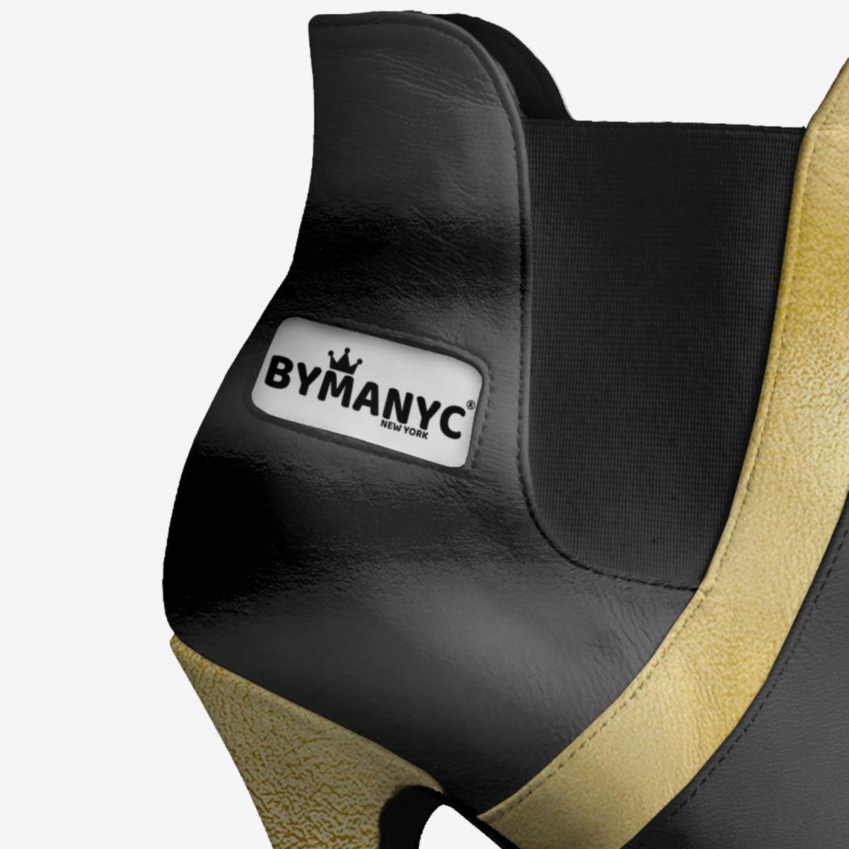 Limited Edition Vegan Over-the-Knee Boots BYMANYC® New York Skyline Black - BYMANYC ® New York 