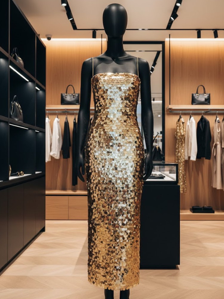 Liquid Gold Sequin • LUXE New Collection BYMANYC ® New York