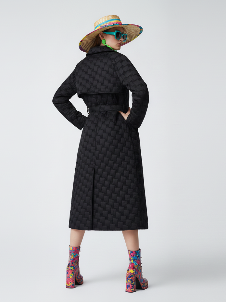 Long Quilted Puffer Coat FIFTH AVENUE BYMANYC ® New York - BYMANYC ® New York  