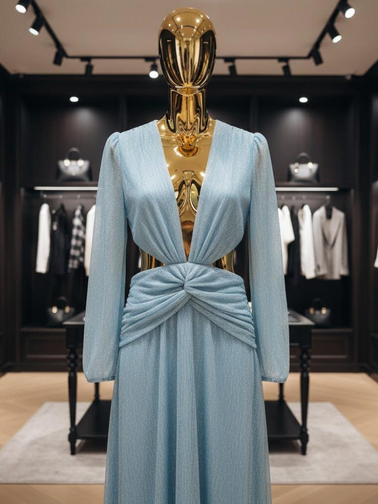  Luminous Cut-Out Maxi • SKY New Collection BYMANYC ® New York  NYC Wholesale Boutique Inventory - No MOQ & Ready to Ship