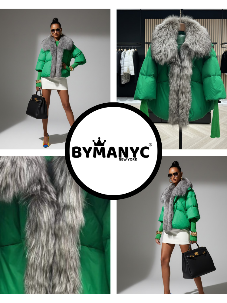  Lux Fur-Trimmed Puffer • THE PLAZA New Collection BYMANYC ® New York  NYC Wholesale Boutique Inventory - No MOQ & Ready to Ship