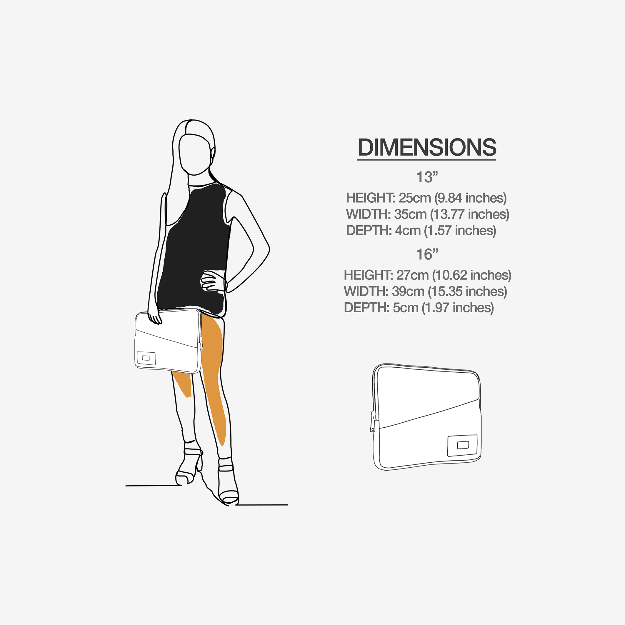 Luxury Laptop Bag BYMANYC ® New York | Eco-Friendly, Handmade for 13" & 16" - BYMANYC ® New York  