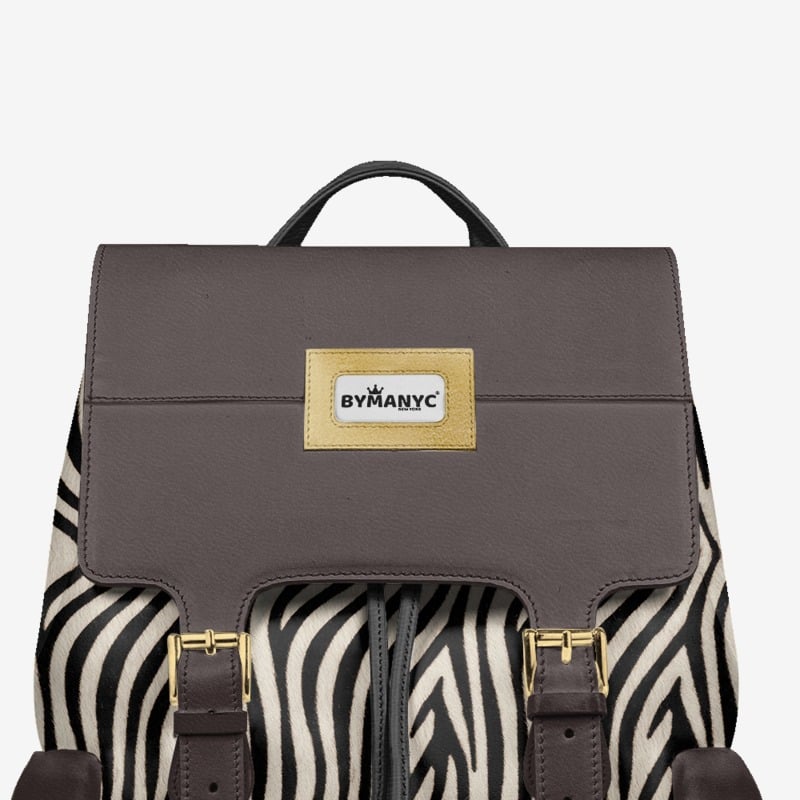 Luxury Vegan Backpack GOLD SAFARI – BYMANYC ® New York Made in Italy - BYMANYC ® New York  