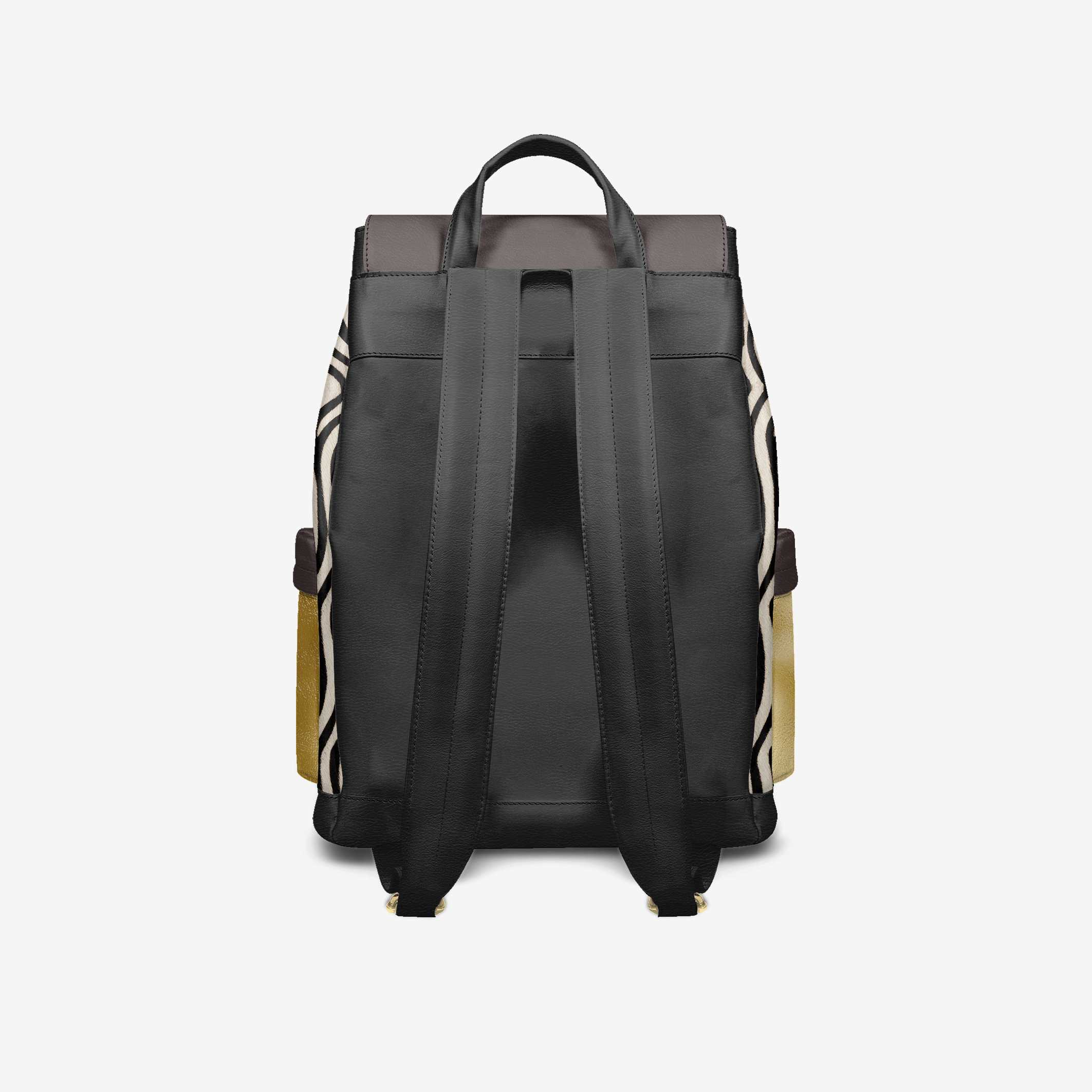 Luxury Vegan Backpack GOLD SAFARI – BYMANYC ® New York Made in Italy - BYMANYC ® New York  