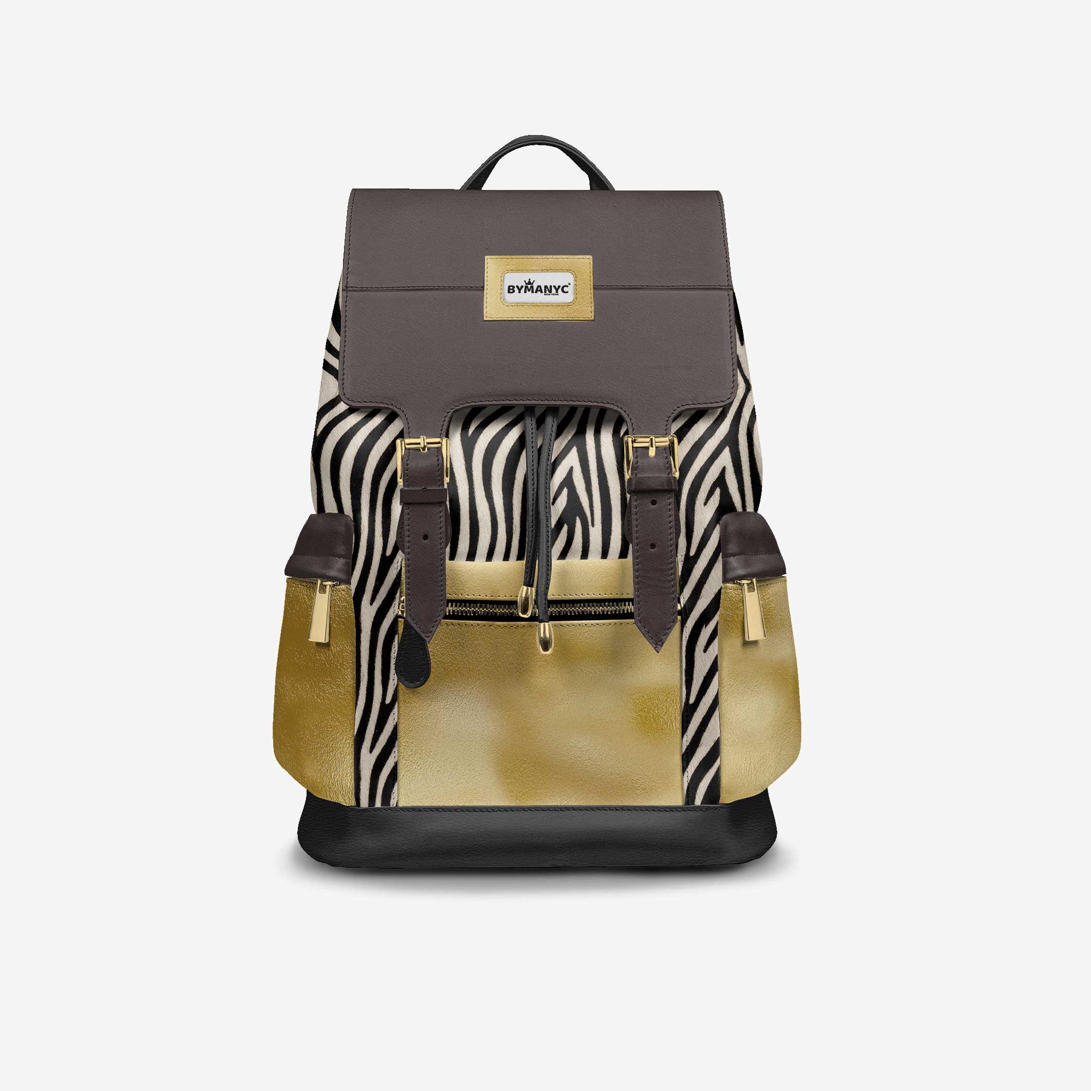  Luxury Vegan Backpack GOLD SAFARI – BYMANYC ® New York Made in Italy  NYC Wholesale Boutique Inventory - No MOQ & Ready to Ship