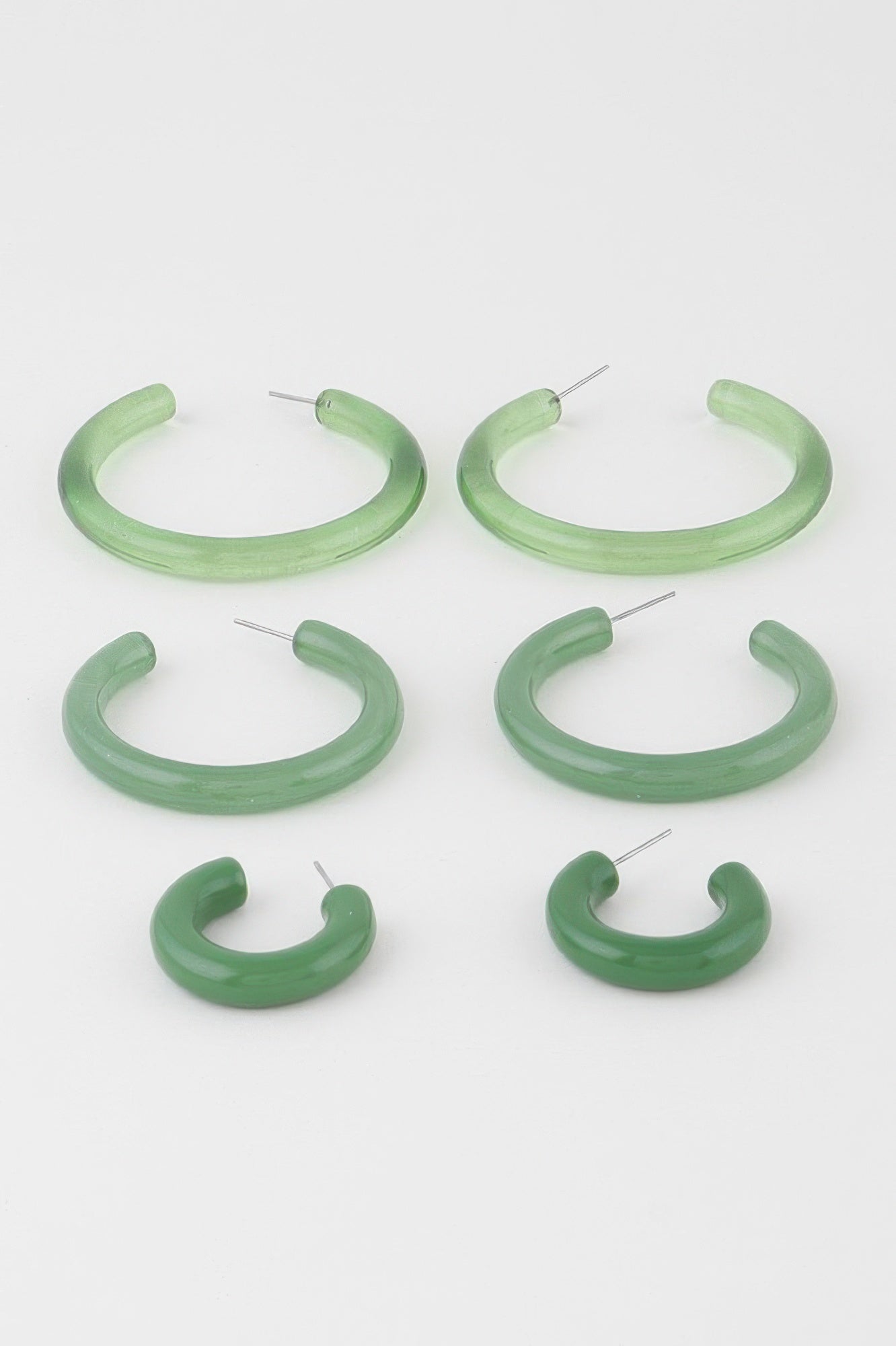  MADISON Multi Solid Hoop Earrings Set: NYFW BYMANYC ® New York  NYC Wholesale Boutique Inventory - No MOQ & Ready to Ship