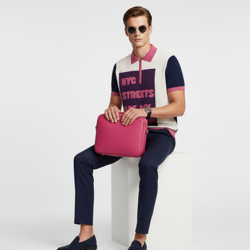  MEATPACKING Cashmere Polo BYMANYC ® New York  NYC Wholesale Boutique Inventory - No MOQ & Ready to Ship