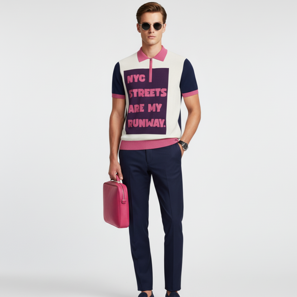  MEATPACKING Cashmere Polo BYMANYC ® New York  NYC Wholesale Boutique Inventory - No MOQ & Ready to Ship