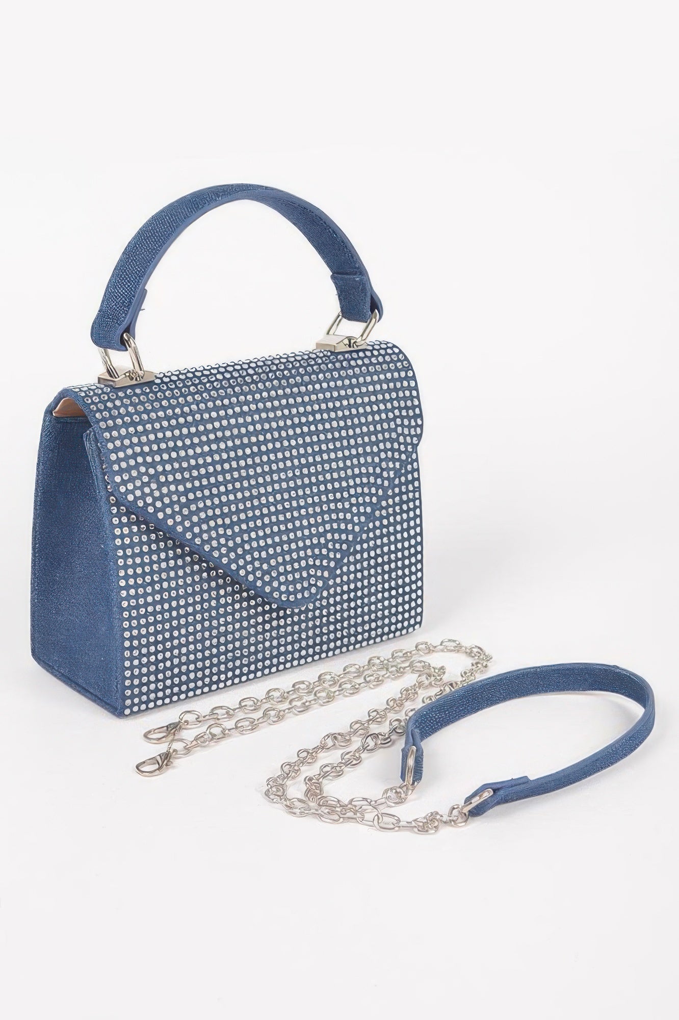  MEATPACKING Hot Fix Stone Denim Top Handle Bag: BYMANYC ® New York  NYC Wholesale Boutique Inventory - No MOQ & Ready to Ship