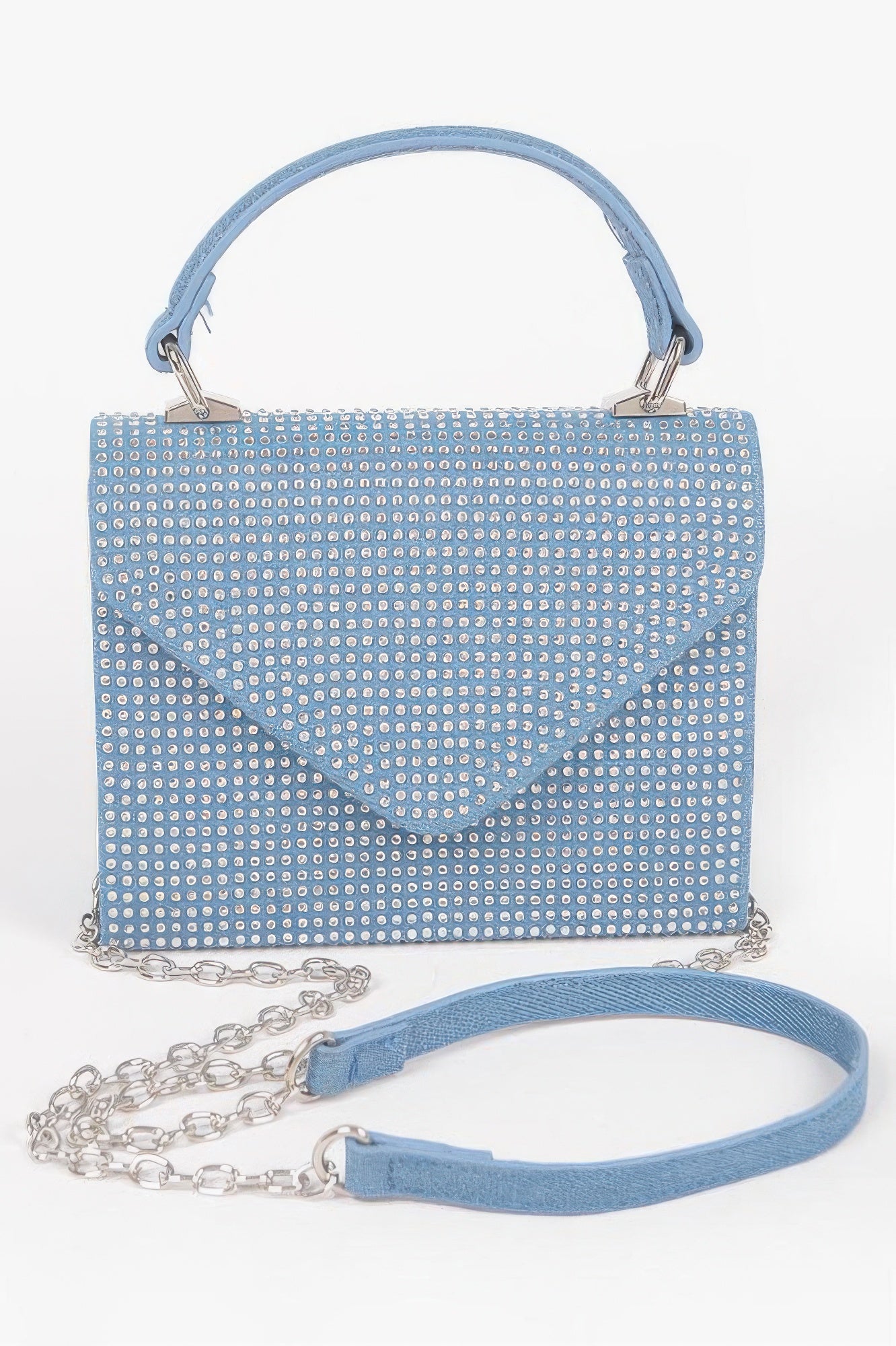  MEATPACKING Hot Fix Stone Denim Top Handle Bag: BYMANYC ® New York  NYC Wholesale Boutique Inventory - No MOQ & Ready to Ship