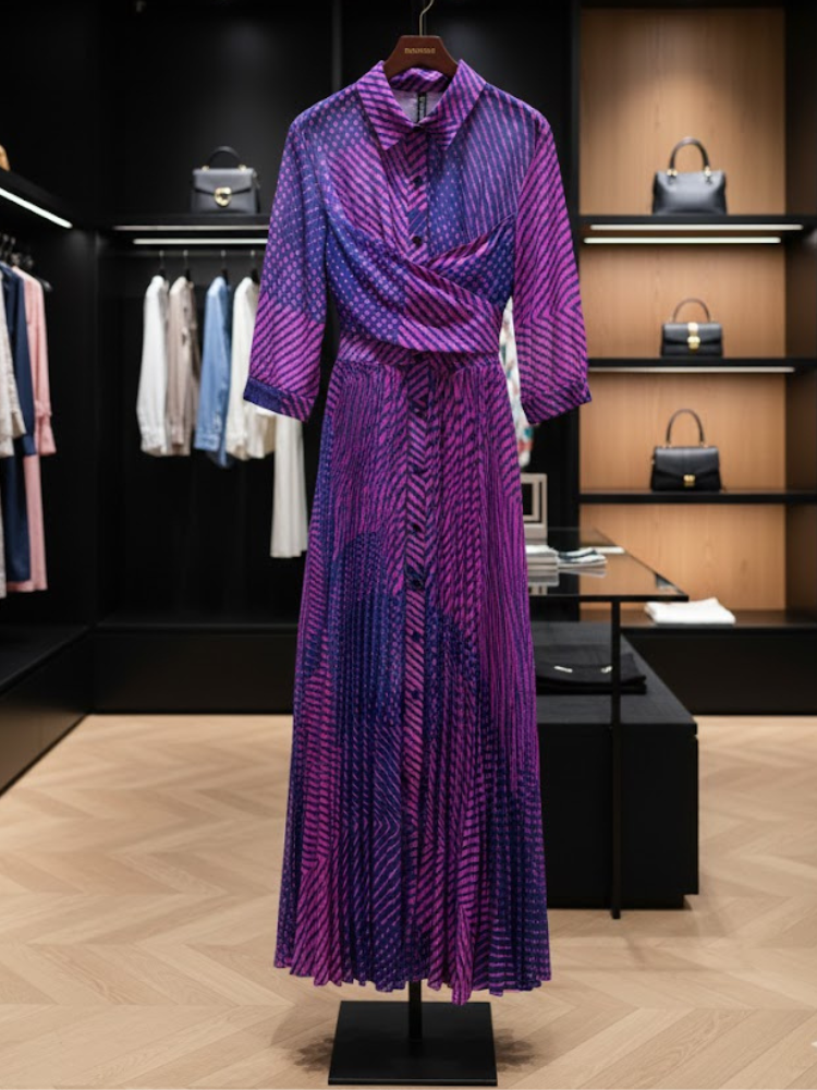 Magenta Illusion Maxi • FIFTH AVE New Collection BYMANYC ® New York