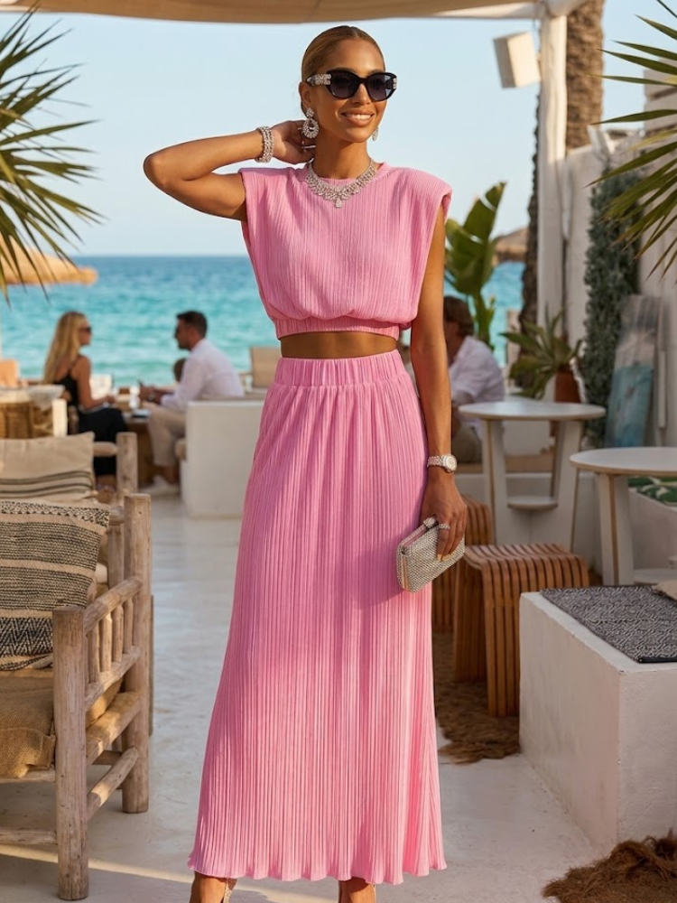  Matching Set Women's CALA BASSA New Collection - Summer in IBIZA - BYMANYC ® New York  NYC Wholesale Boutique Inventory - No MOQ & Ready to Ship
