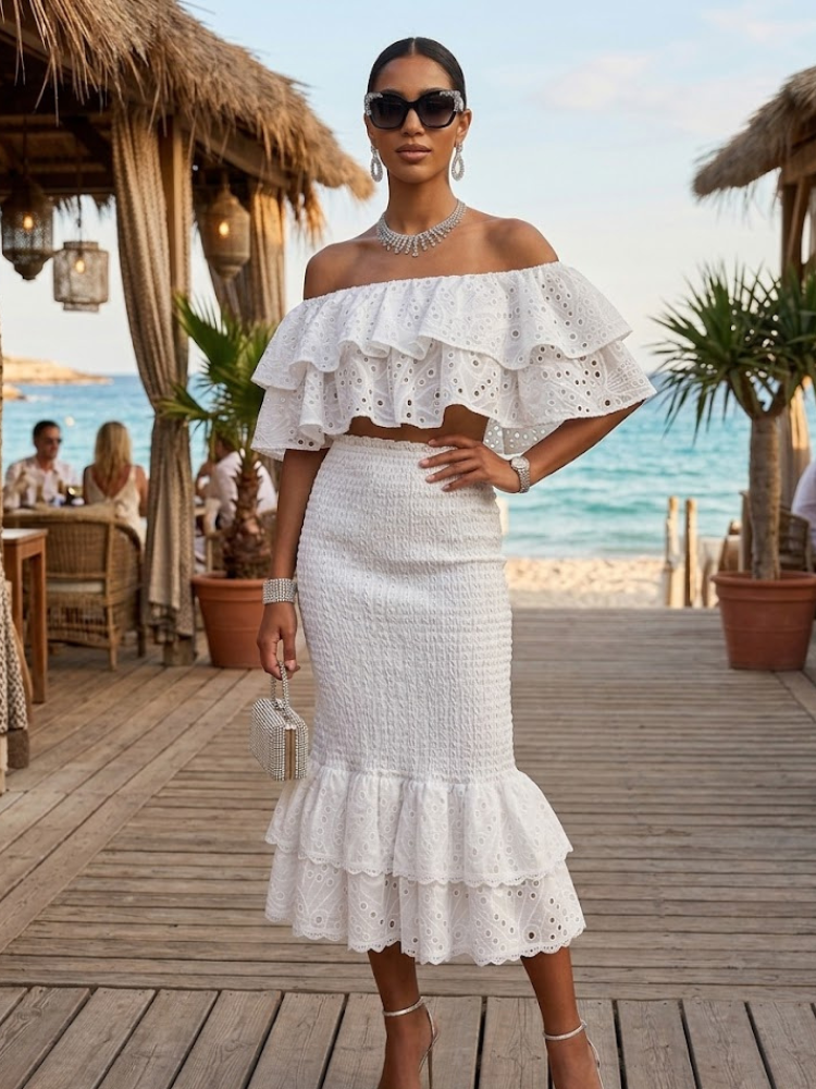  Matching Set Women's CALA DE SANT VICENT New Collection - Summer in IBIZA - BYMANYC ® New York  NYC Wholesale Boutique Inventory - No MOQ & Ready to Ship