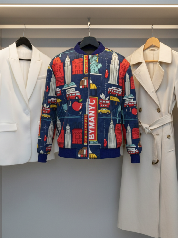  Men's CHELSEA Bomber Jacket BYMANYC ® New York  NYC Wholesale Boutique Inventory - No MOQ & Ready to Ship