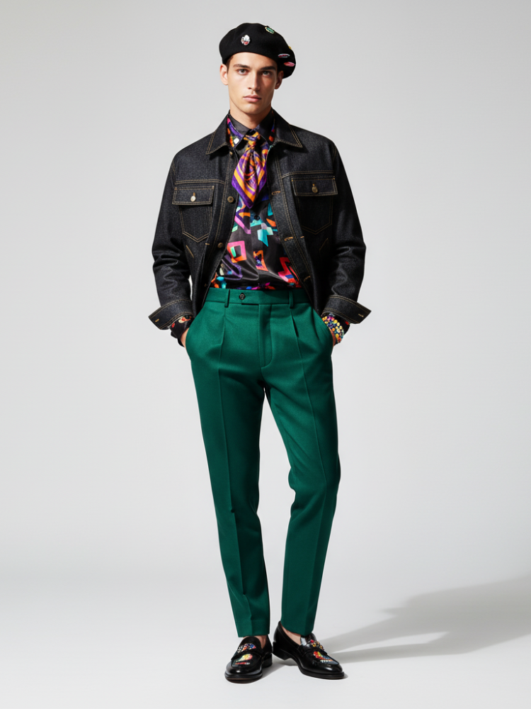 Men's Denim Jacket TRIBECA COUTURE BYMANYC ® New York - BYMANYC ® New York  