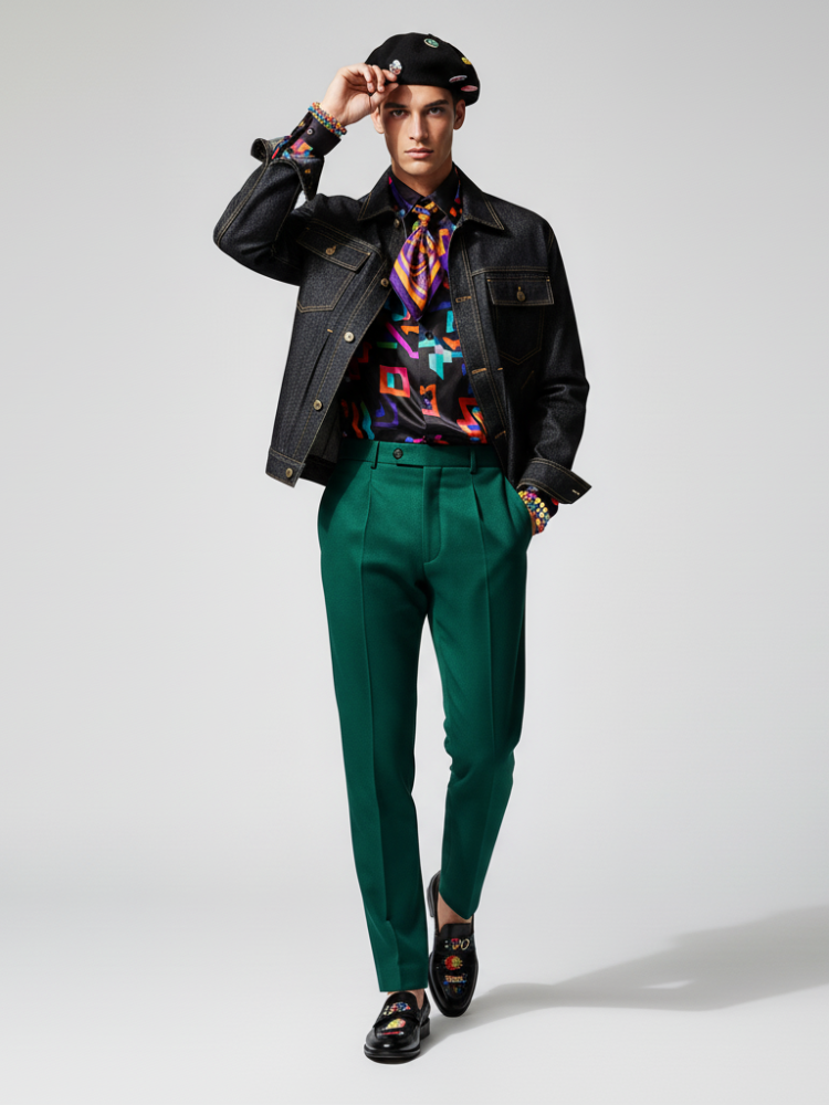 Men's Denim Jacket TRIBECA COUTURE BYMANYC ® New York - BYMANYC ® New York  