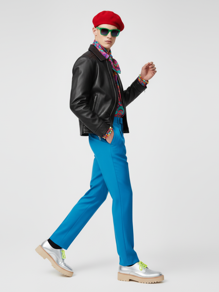 Men's Faux Leather Jacket SOHO COUTURE BYMANYC ® New York - BYMANYC ® New York  