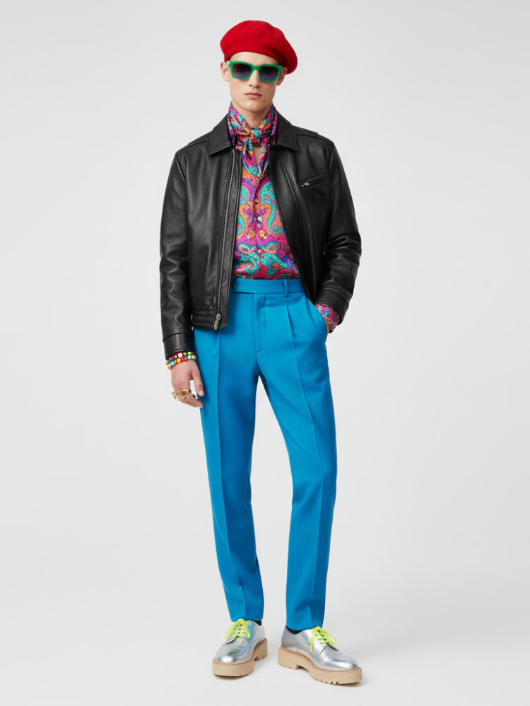  Men's Faux Leather Jacket SOHO COUTURE BYMANYC ® New York  NYC Wholesale Boutique Inventory - No MOQ & Ready to Ship