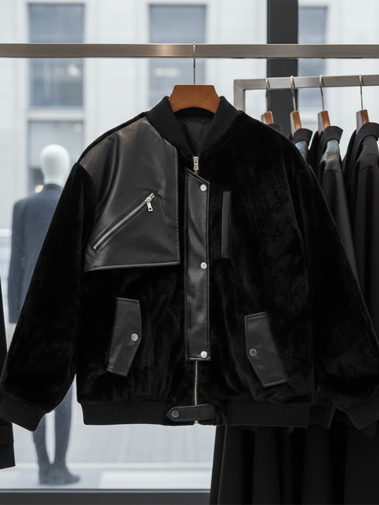  Men's Jacket VEGAN HARLEM NYFW Colecction BYMANYC ® New York  NYC Wholesale Boutique Inventory - No MOQ & Ready to Ship