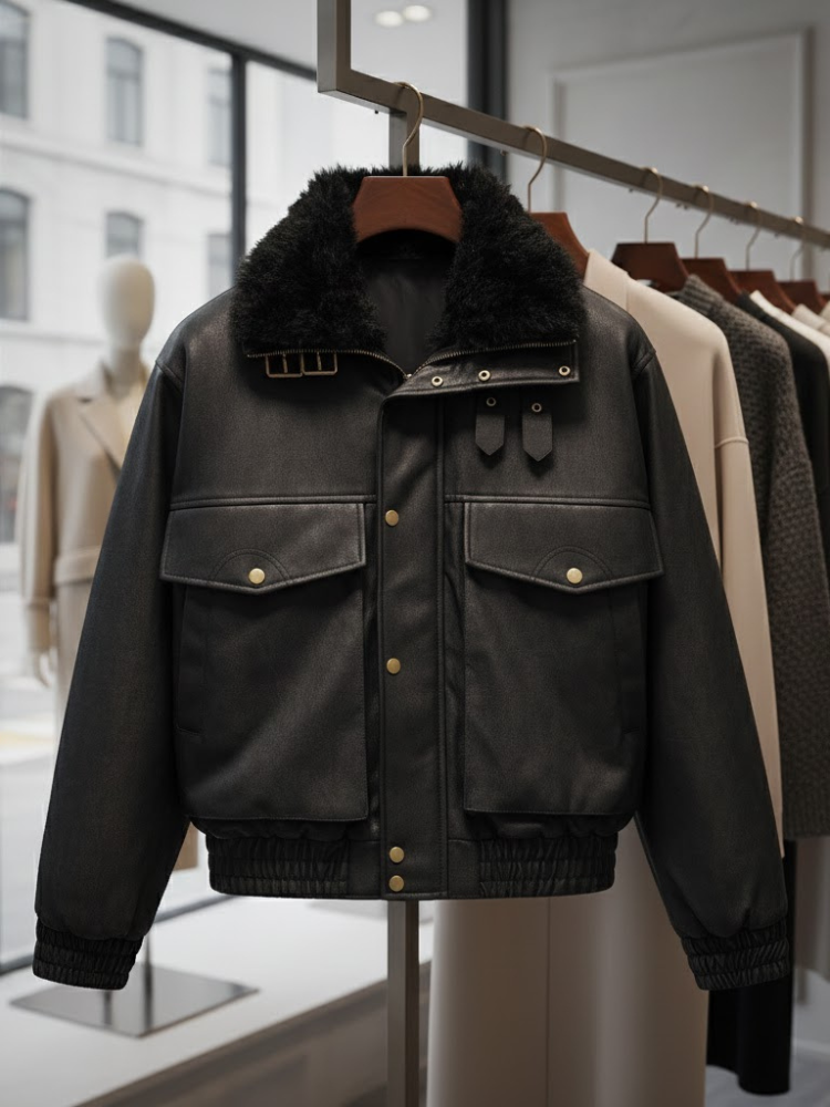  Men's Jacket VEGAN NOLITA NYFW Colecction BYMANYC ® New York  NYC Wholesale Boutique Inventory - No MOQ & Ready to Ship