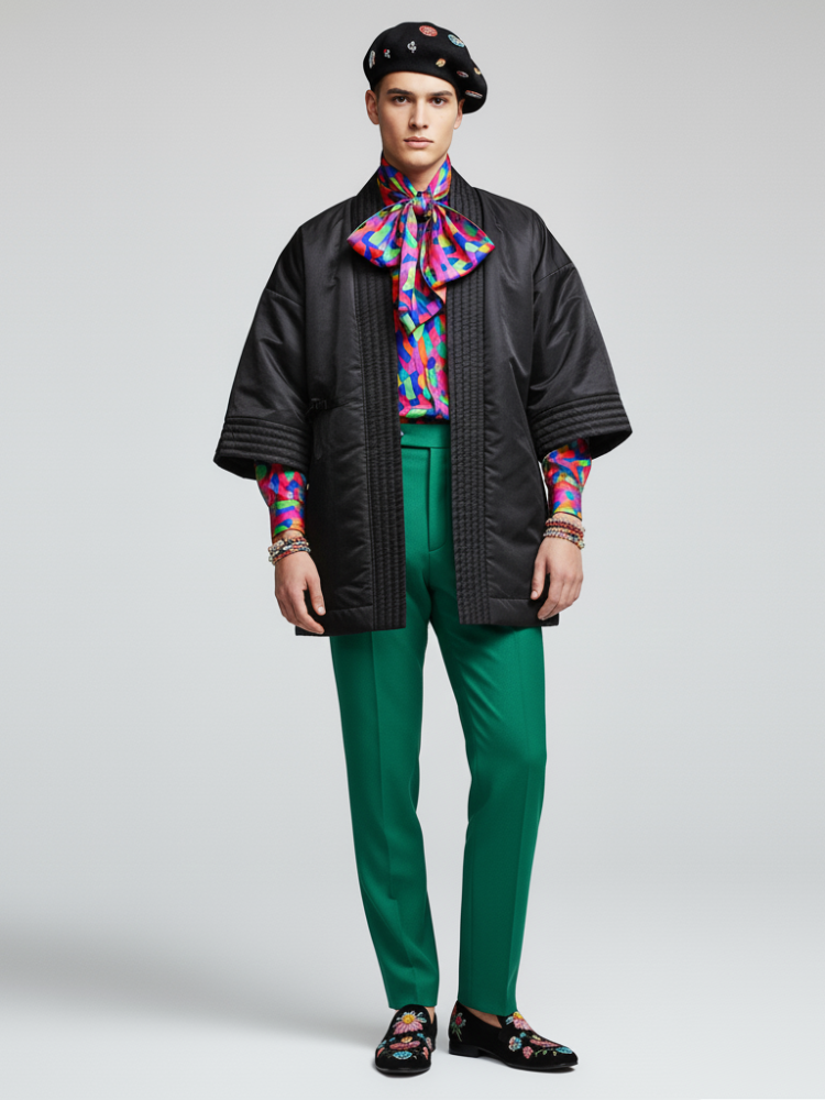 Men's Kimono Jacket NOHO COUTURE BYMANYC ® New York - BYMANYC ® New York  