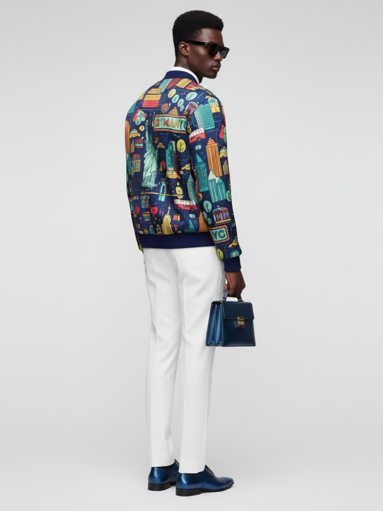 Men's MIDTOWN Bomber Jacket BYMANYC ® New York - BYMANYC ® New York  