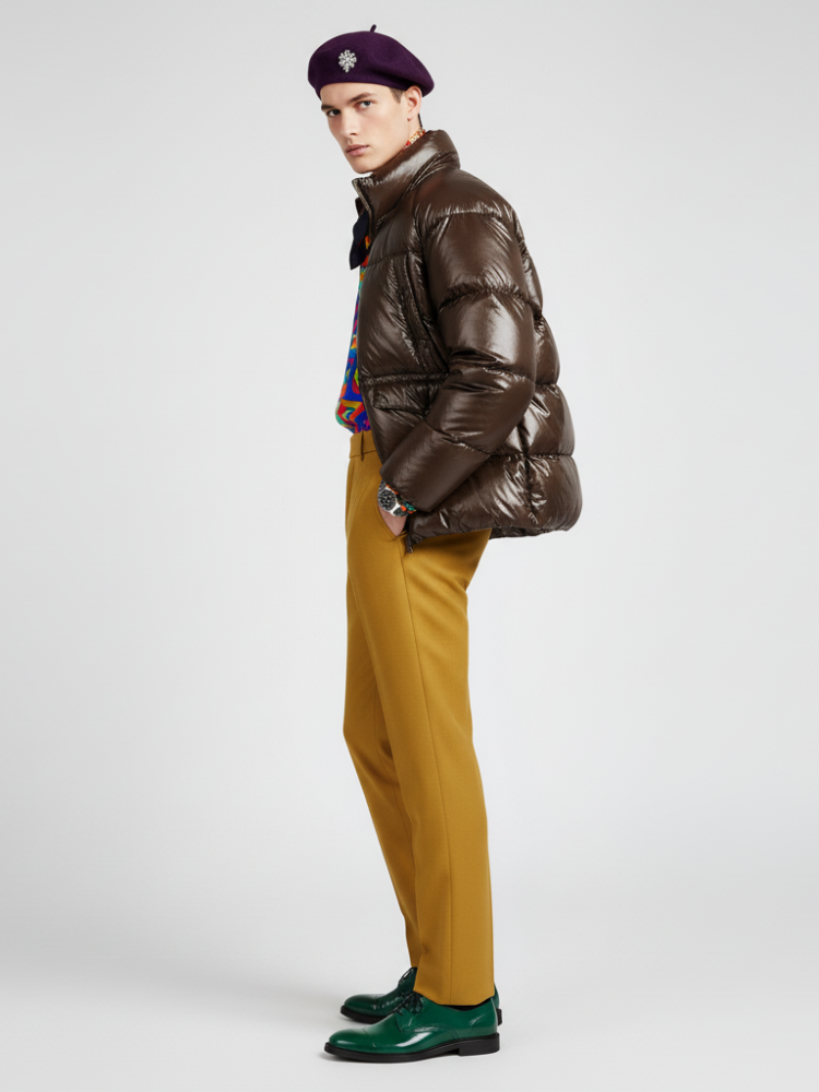 Men's Puffer Jacket CARNEGIE COUTURE BYMANYC ® New York - BYMANYC ® New York  