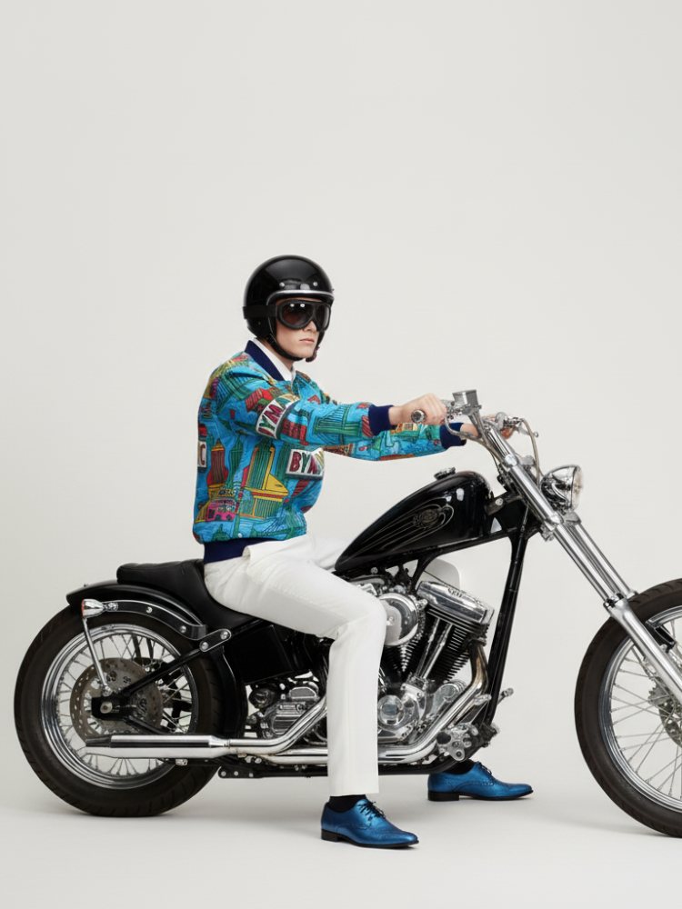 Men's TRIBECA Bomber Jacket BYMANYC ® New York - BYMANYC ® New York  