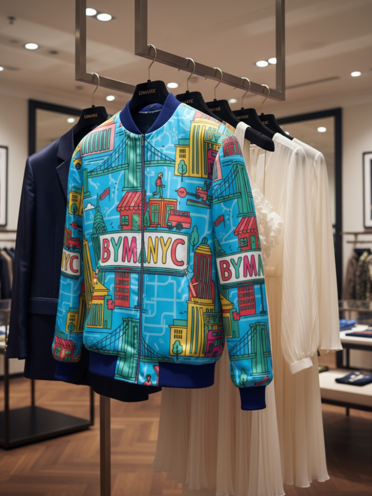  Men's TRIBECA Bomber Jacket BYMANYC ® New York  NYC Wholesale Boutique Inventory - No MOQ & Ready to Ship